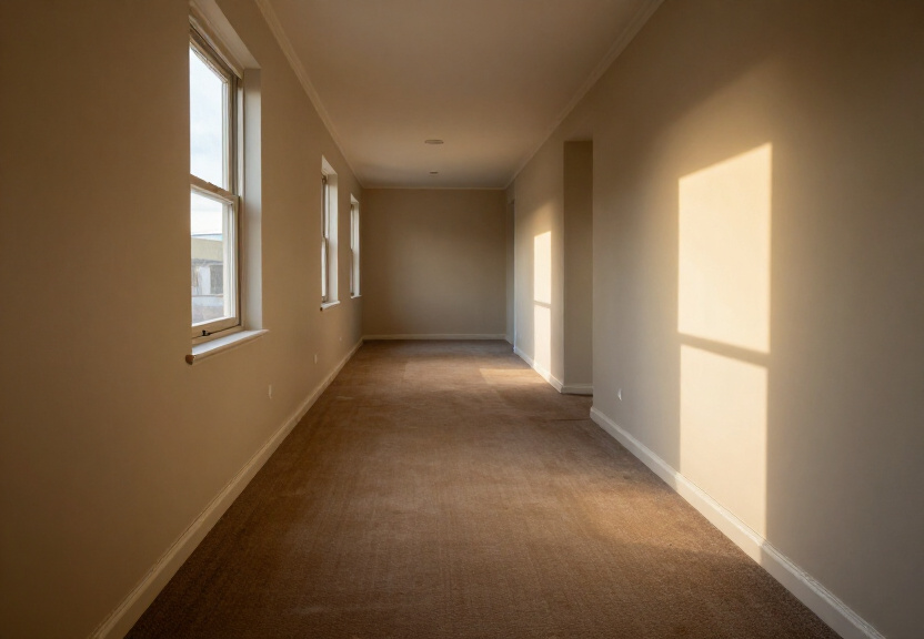 Restored living room in Riverwood after flood damage repair